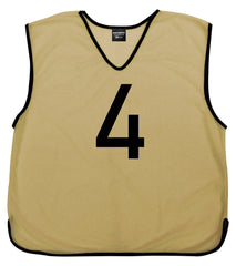 Personalised Custom Front and Back Football Bibs with Numbers