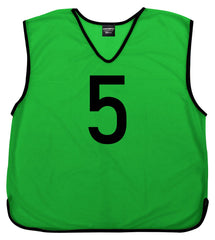 Personalised Custom Front and Back Football Bibs with Numbers