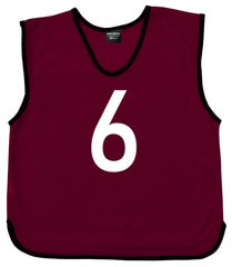 Personalised Custom Front and Back Football Bibs with Numbers