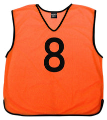 Personalised Custom Front and Back Football Bibs with Numbers