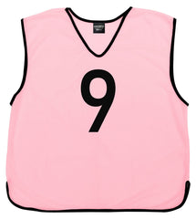 Personalised Custom Front and Back Football Bibs with Numbers