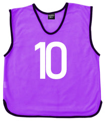 Personalised Custom Front and Back Football Bibs with Numbers