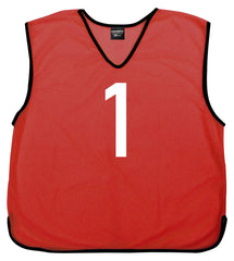Personalised Custom Front and Back Football Bibs with Numbers