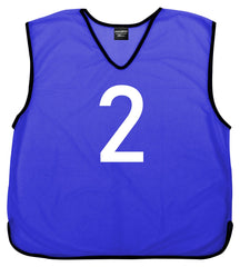 Personalised Custom Front and Back Football Bibs with Numbers