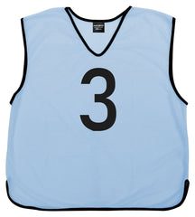 Personalised Custom Front and Back Football Bibs with Numbers