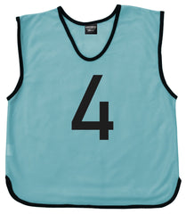 Personalised Custom Front and Back Football Bibs with Numbers
