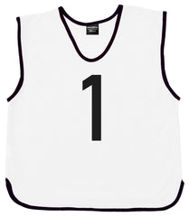 Personalised Custom Front and Back Football Bibs with Numbers