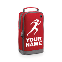 Personalised Running Boot Bags Women Girls Runner Sports Kit Bag