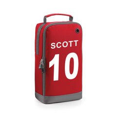 Personalised Any Number and Name Boot Bags Football Rugby Sports PE Gym Kit Bag