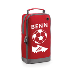 Personalised Any Name Rugby Football Boot Bags Sports School Gym PE Shoe Kit Bag
