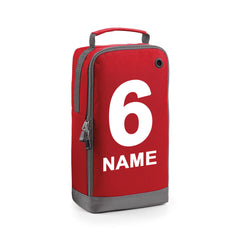 Personalised Any Numbe and Name Boot Bags Football Rugby Sports PE Gym Kit Bag