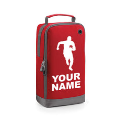 Personalised Childrens Football Rugby Boot Bag Boys Kids Sports Footy PE Kit Bag