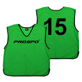 PROSPO Personalised Custom Numbered Bibs Running Soccer Rugby Football Training Vest