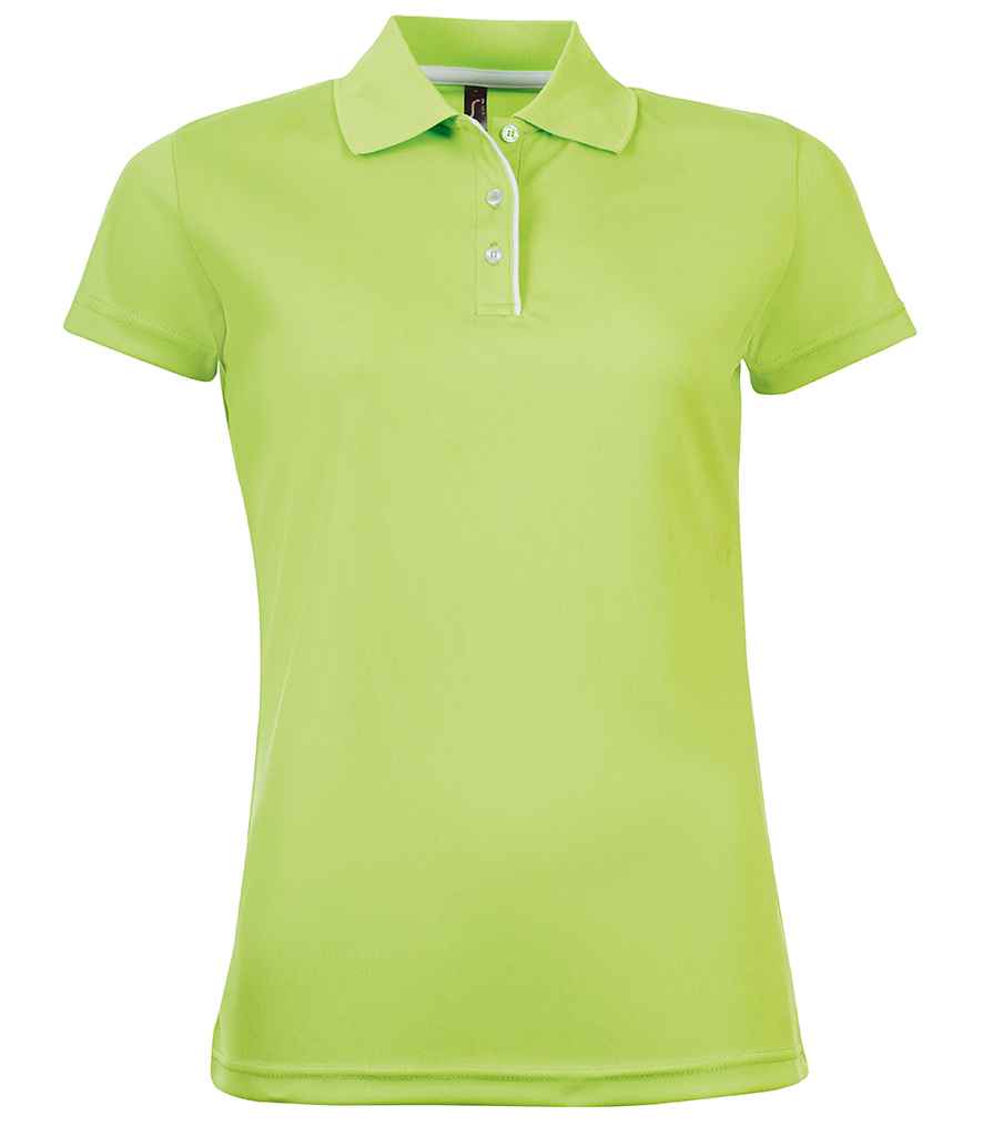 SOLS Ladies Performer Piqu Polo Shirt