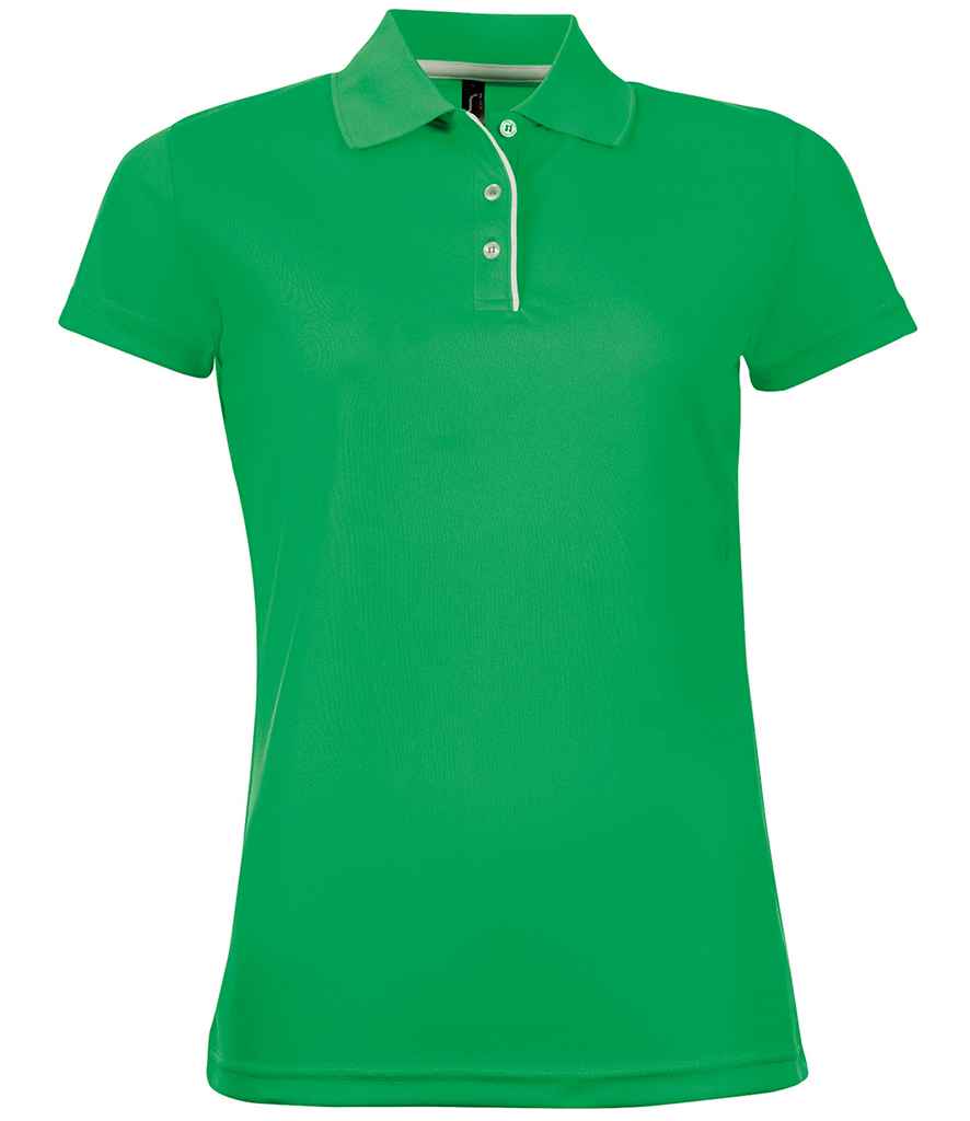 SOLS Ladies Performer Piqu Polo Shirt