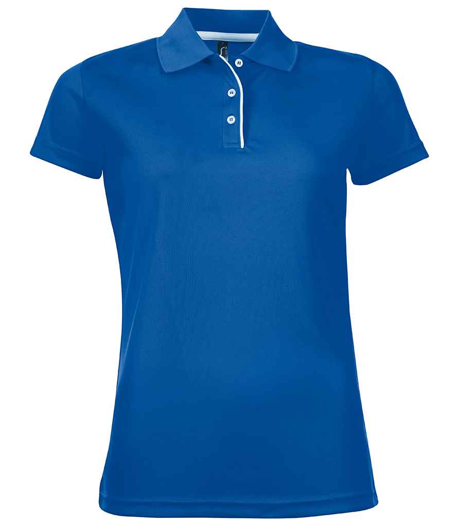 SOLS Ladies Performer Piqu Polo Shirt