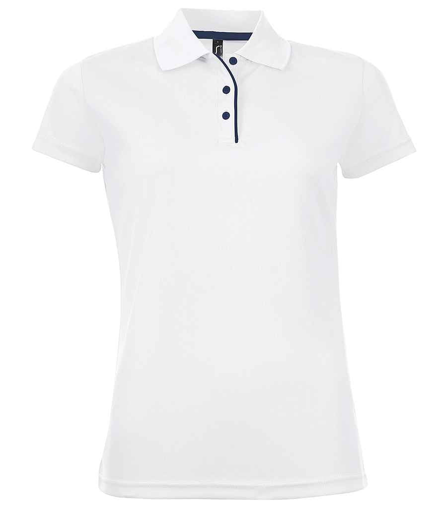 SOLS Ladies Performer Piqu Polo Shirt