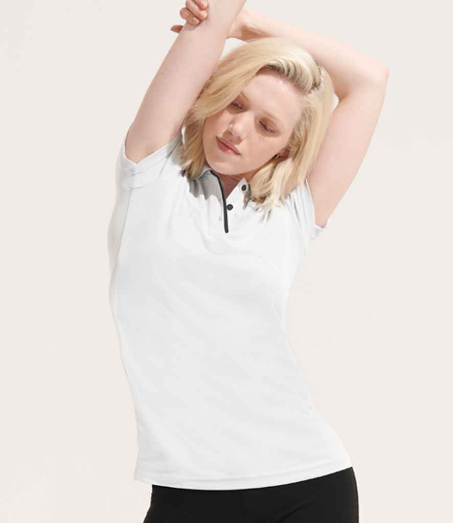 SOLS Ladies Performer Piqu Polo Shirt
