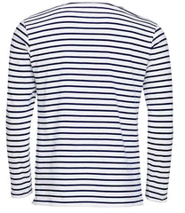 SOLS Marine Long Sleeve Striped TShirt
