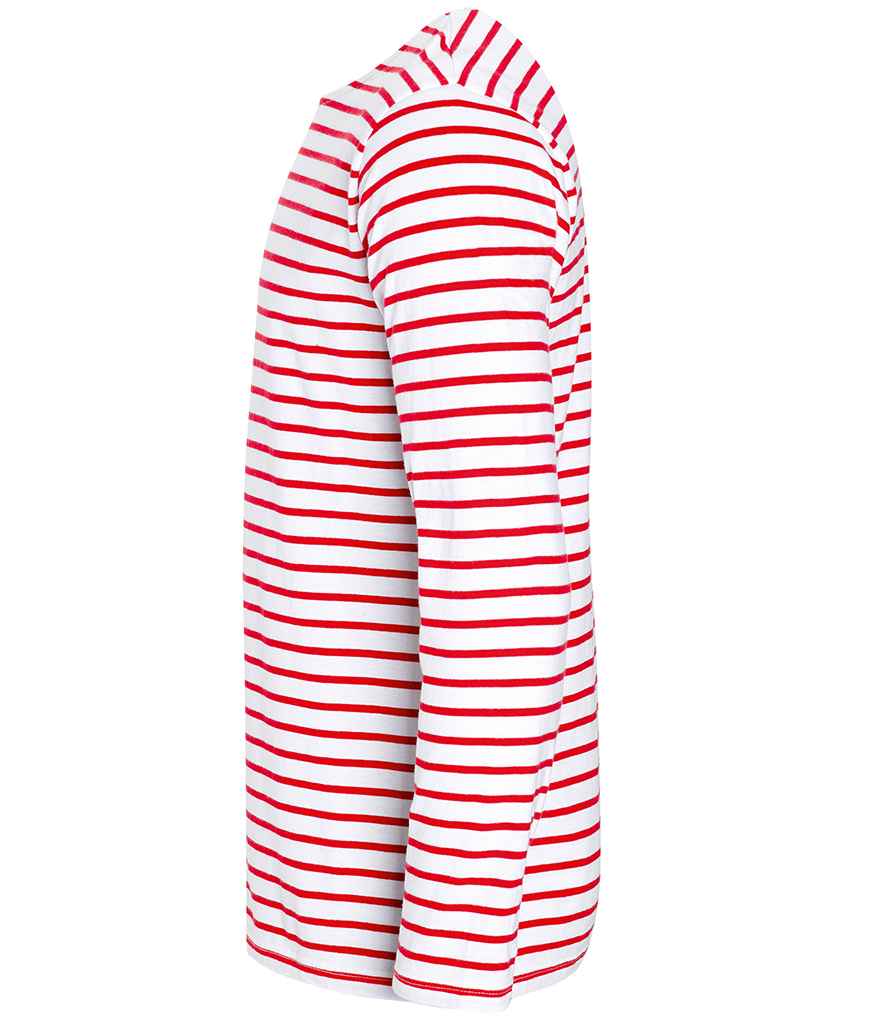 SOLS Marine Long Sleeve Striped TShirt