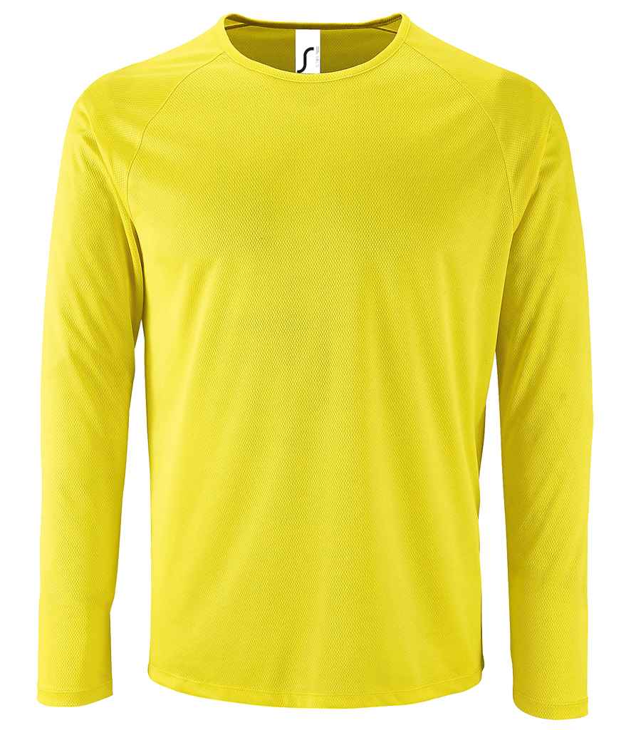 SOLS Sporty Long Sleeve Performance TShirt