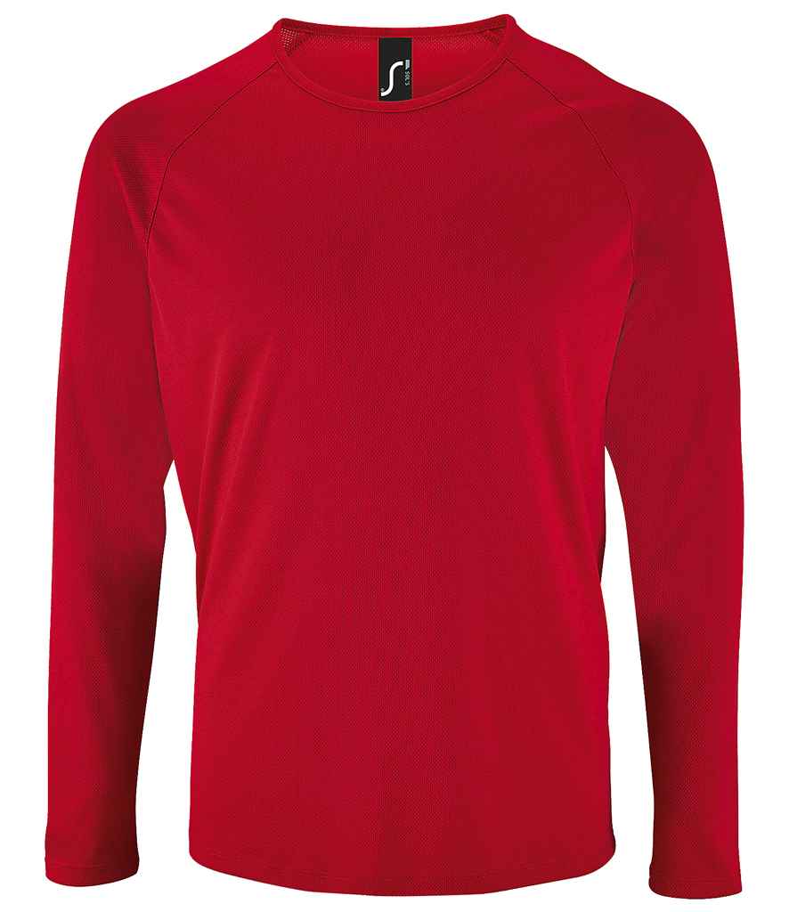 SOLS Sporty Long Sleeve Performance TShirt