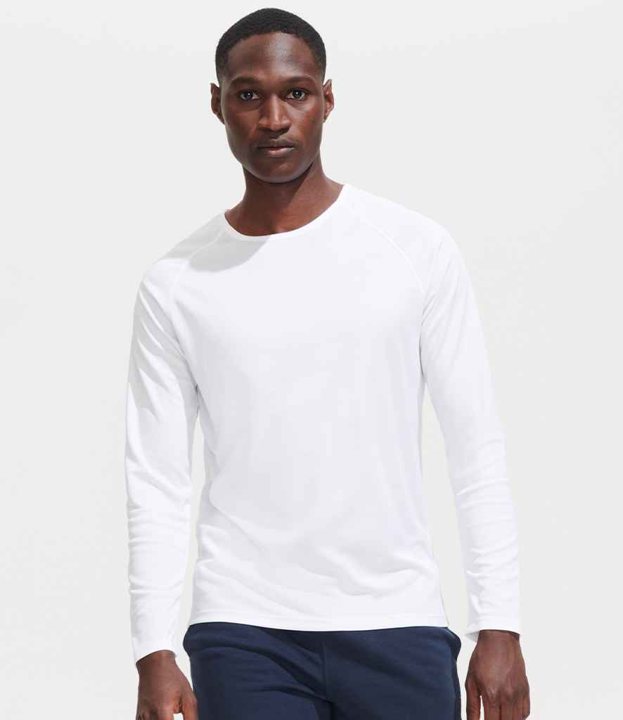SOLS Sporty Long Sleeve Performance TShirt