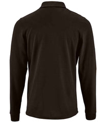 SOLS Perfect Long Sleeve Piqu Polo Shirt