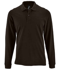 SOLS Perfect Long Sleeve Piqu Polo Shirt