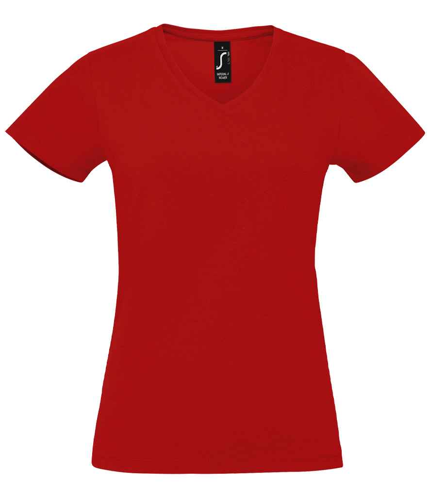SOLS Ladies Imperial V Neck TShirt