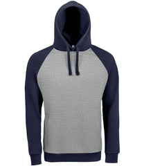 SOLS Unisex Seattle Contrast Raglan Hoodie