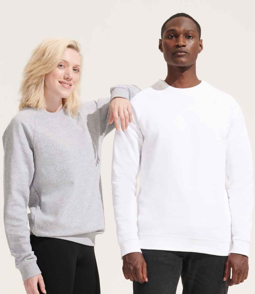 SOLS Unisex Space Organic Raglan Sweatshirt