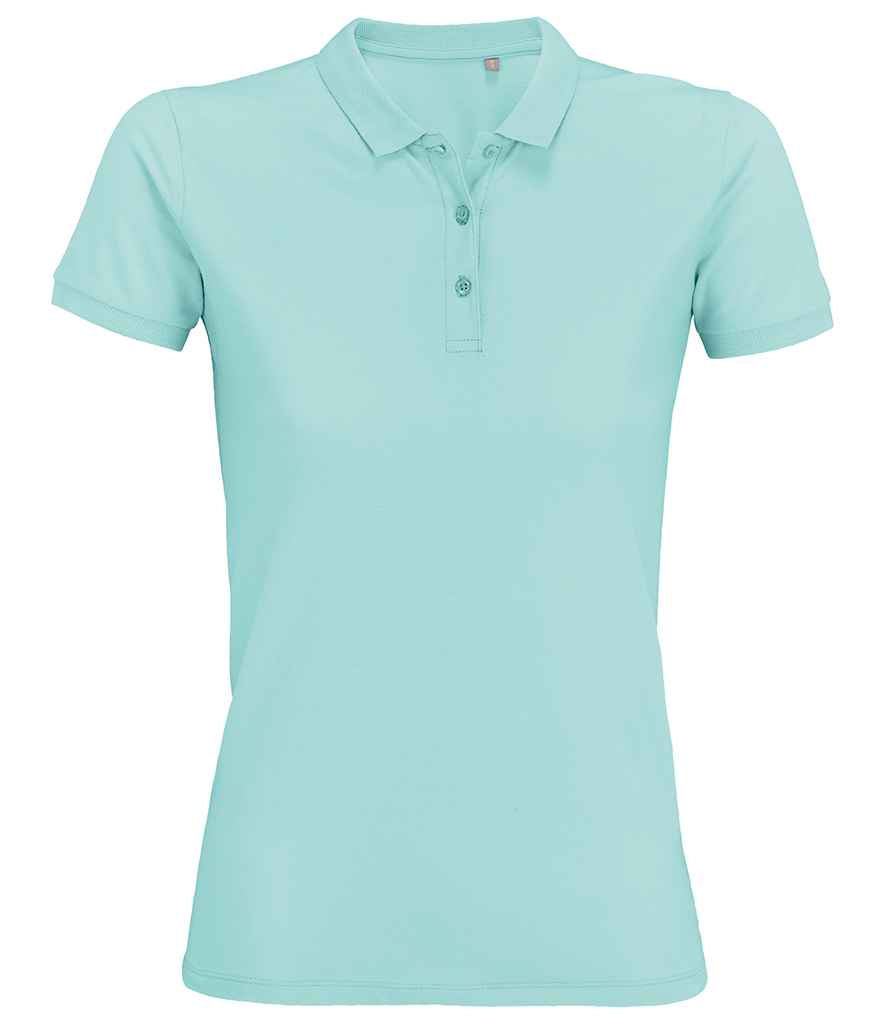 SOLS Ladies Planet Organic Piqu Polo Shirt