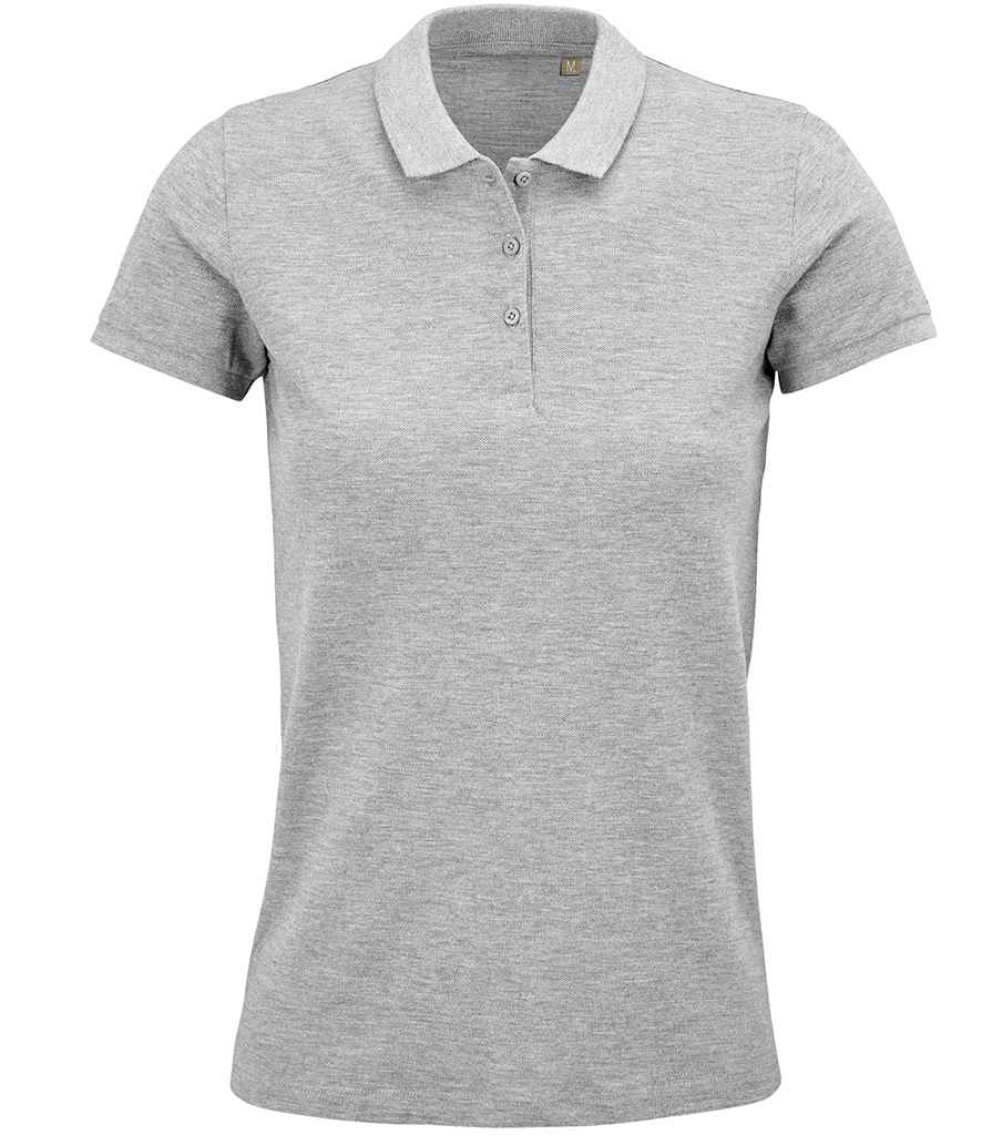 SOLS Ladies Planet Organic Piqu Polo Shirt