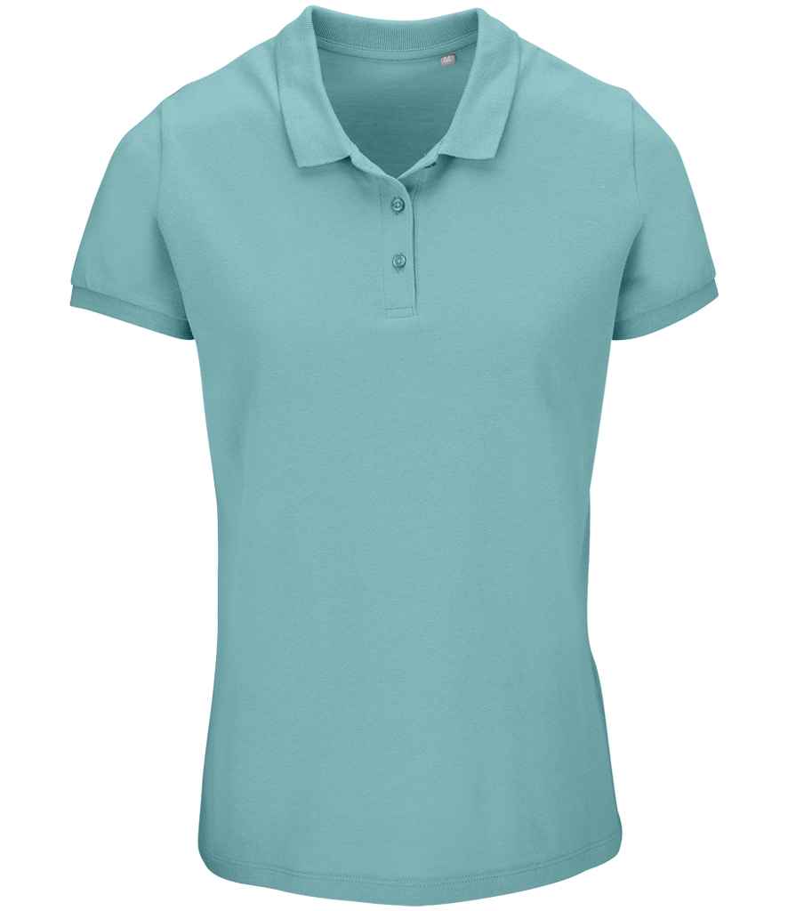 SOLS Ladies Planet Organic Piqu Polo Shirt