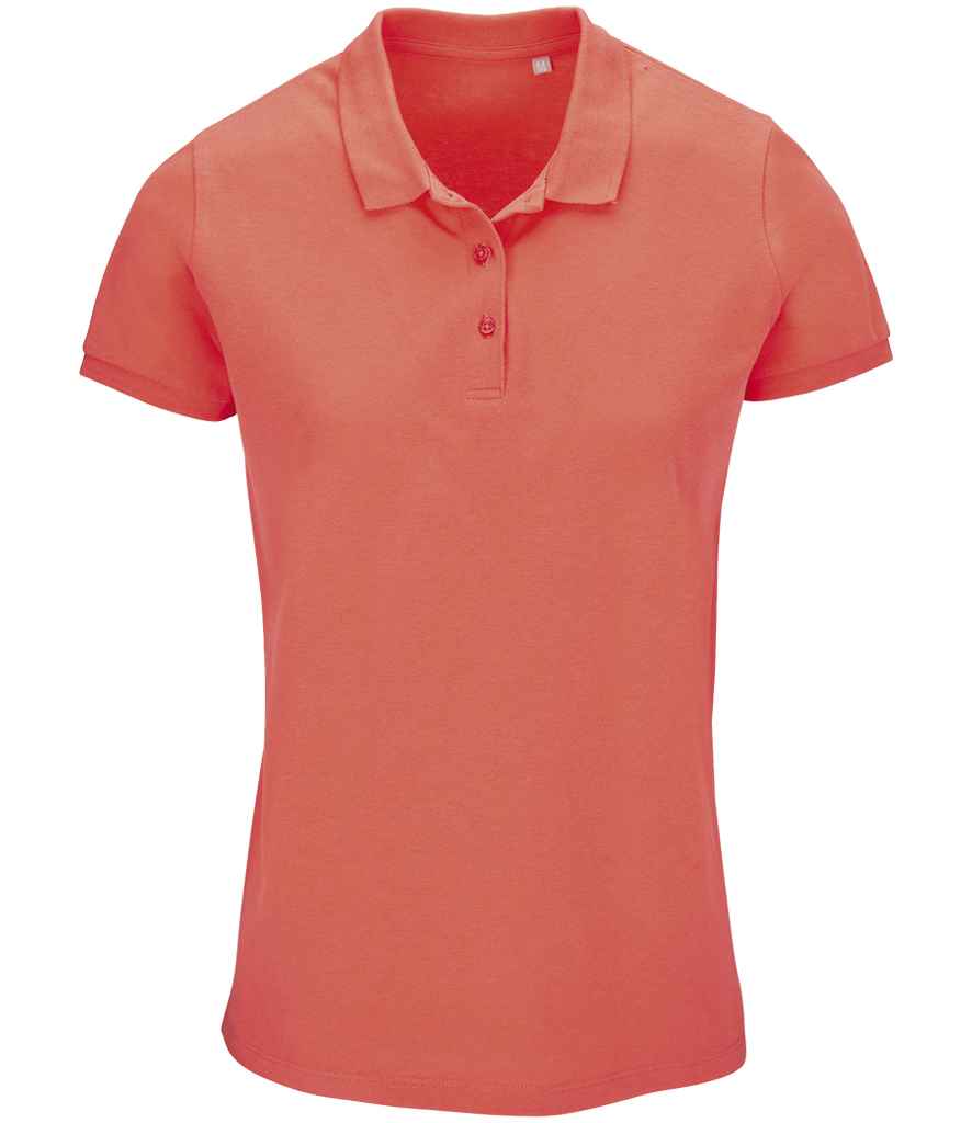 SOLS Ladies Planet Organic Piqu Polo Shirt
