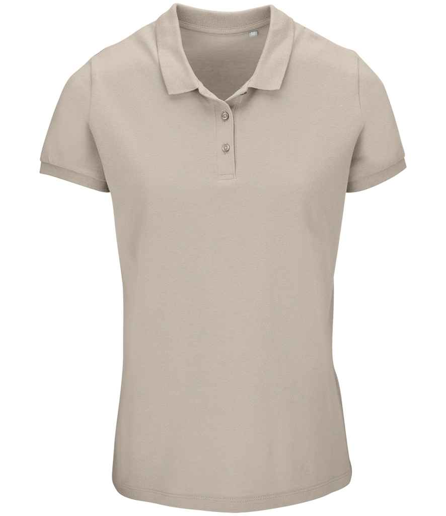 SOLS Ladies Planet Organic Piqu Polo Shirt