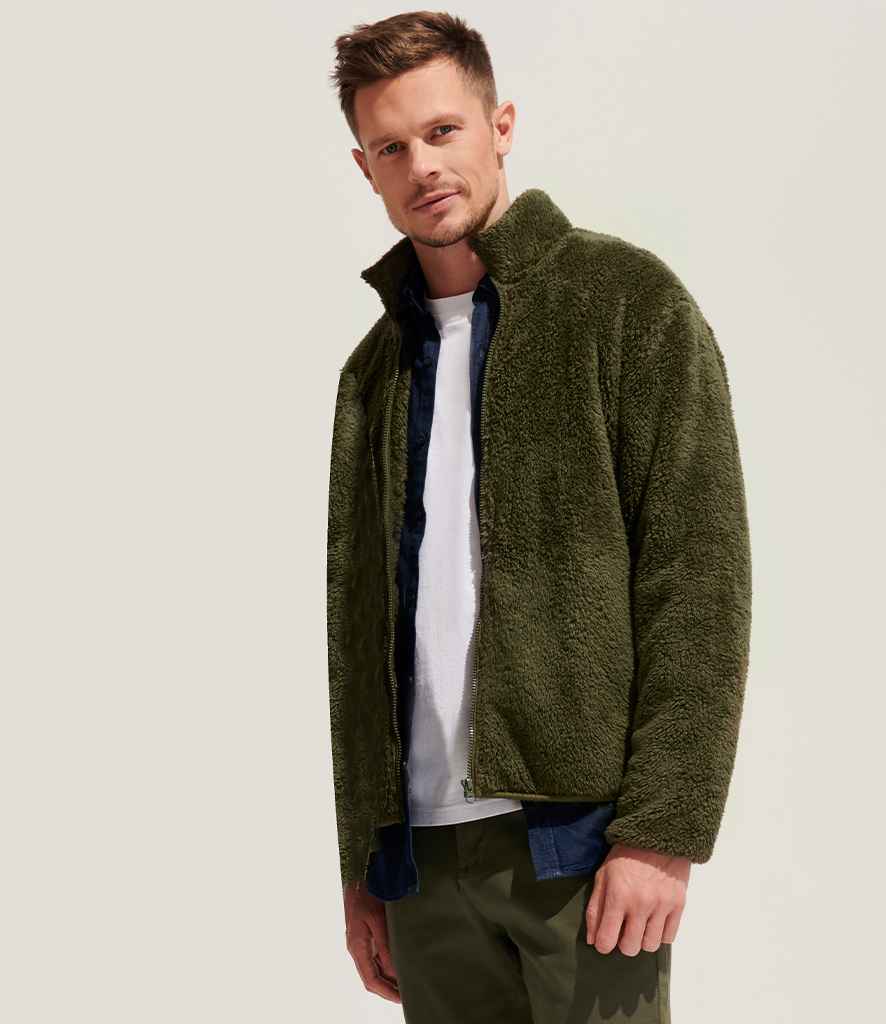 SOLS Unisex Finch Fluffy Jacket