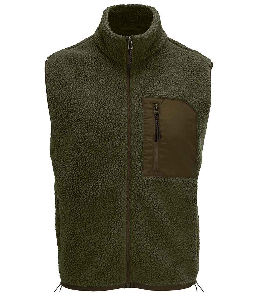 SOLS Unisex Fury Sherpa Bodywarmer