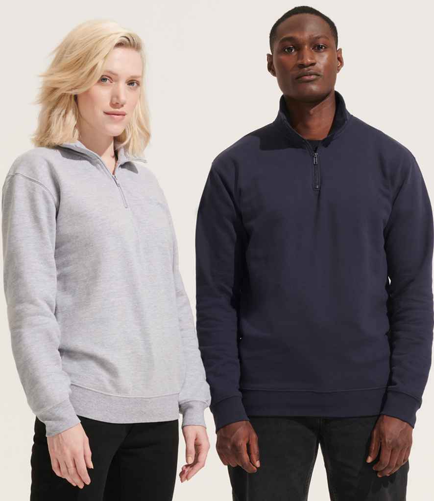 SOLS Unisex Conrad 14 Zip Sweatshirt