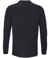 SOLS Unisex Planet Long Sleeve Piqu Polo Shirt