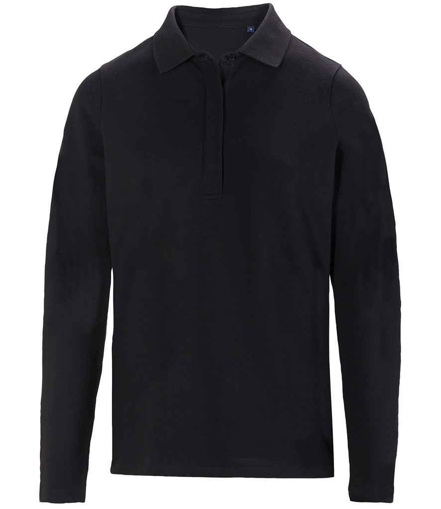 NEOBLU Ladies Owen Long Sleeve Piqu Polo Shirt