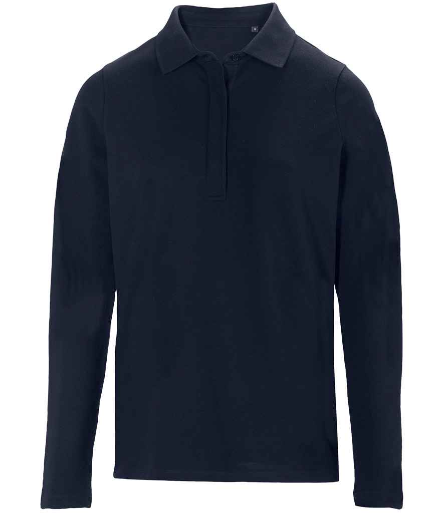 NEOBLU Ladies Owen Long Sleeve Piqu Polo Shirt