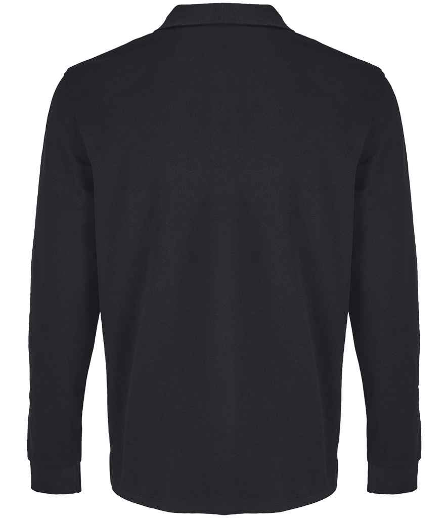 SOLS Unisex Pacific Long Sleeve Piqu Polo Shirt