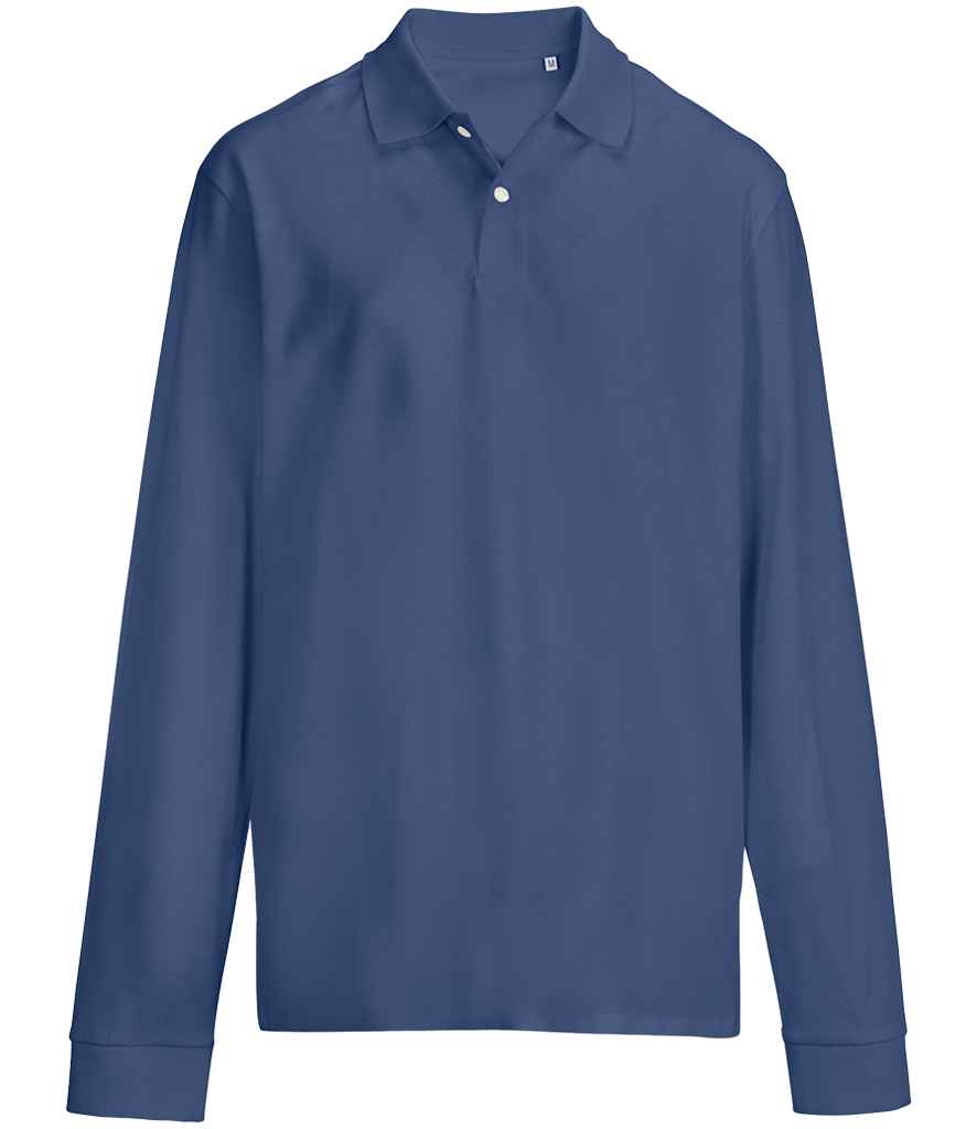 SOLS Unisex Pacific Long Sleeve Piqu Polo Shirt