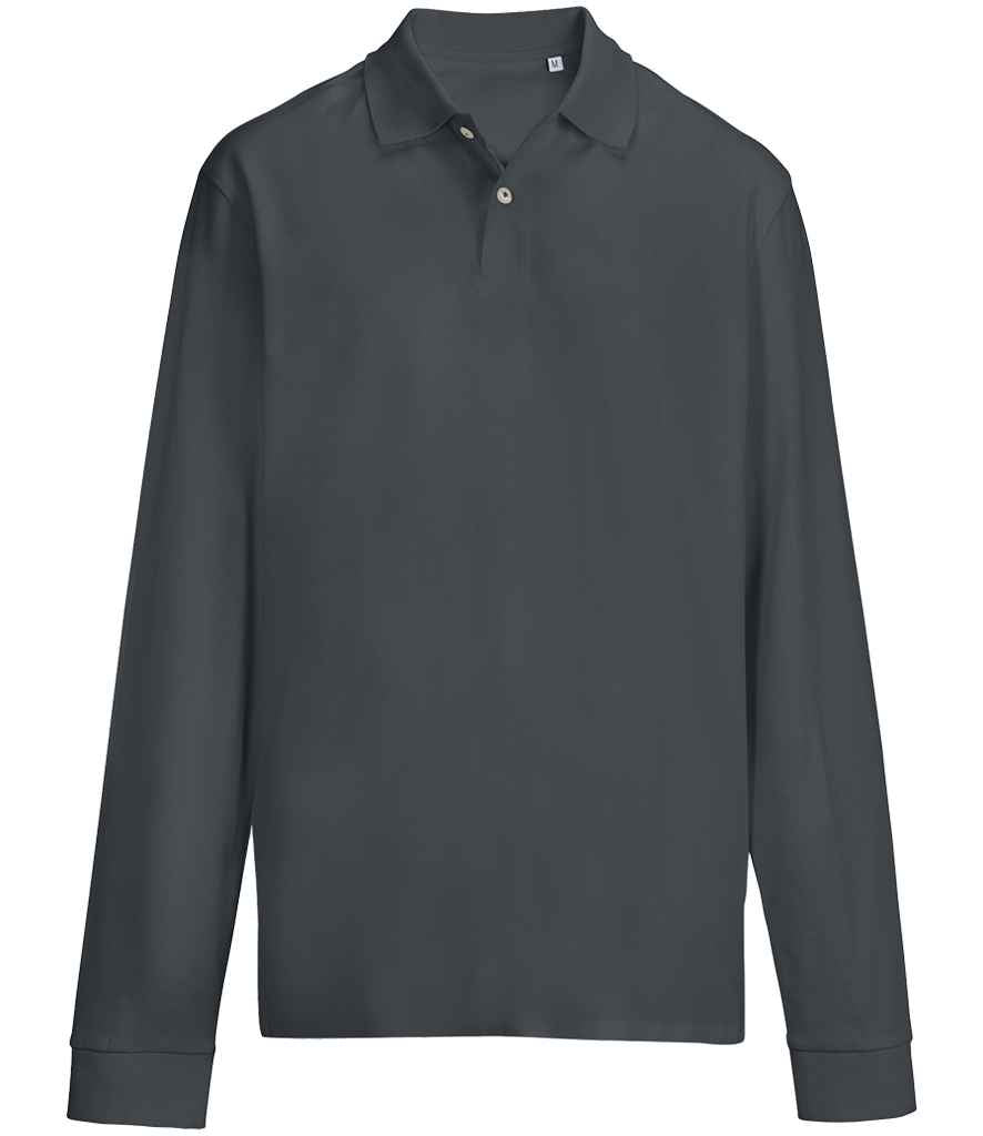 SOLS Unisex Pacific Long Sleeve Piqu Polo Shirt
