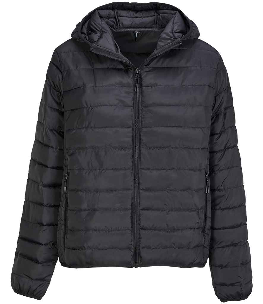 SOLS Ladies Stream Hooded Jacket