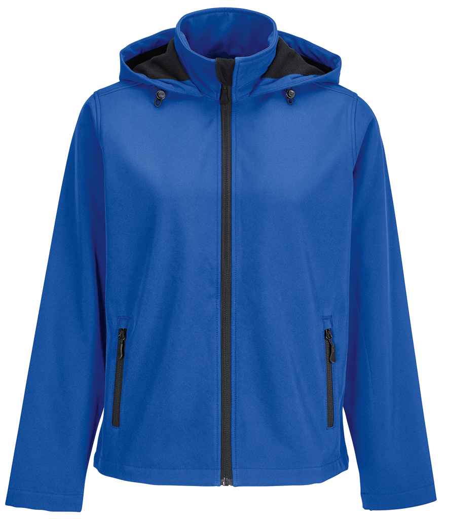 SOLS Ladies Race Hooded Soft Shell Jacket