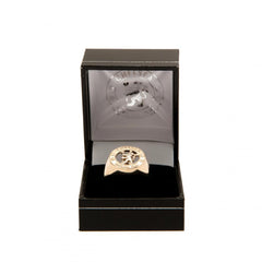 Chelsea FC 9ct Gold Crest Ring Medium