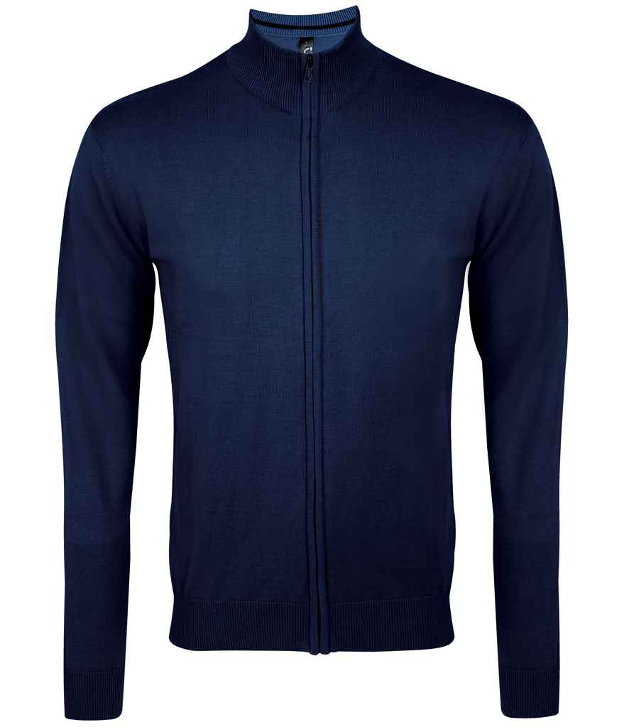SOLS Gordon Full Zip Cotton Acrylic Cardigan